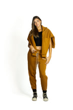 Load image into Gallery viewer, BROWN EMBROIDERY SWEATPANTS
