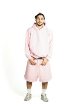 Load image into Gallery viewer, PINK EMBROIDERY HOODIE
