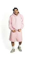 Load image into Gallery viewer, PINK EMBROIDERY HOODIE
