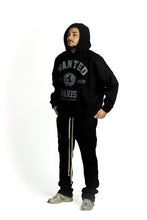 Load image into Gallery viewer, PARIS HOODIE 001 - BLACK
