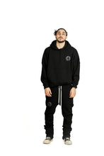 Load image into Gallery viewer, PARIS HOODIE 002 - BLACK
