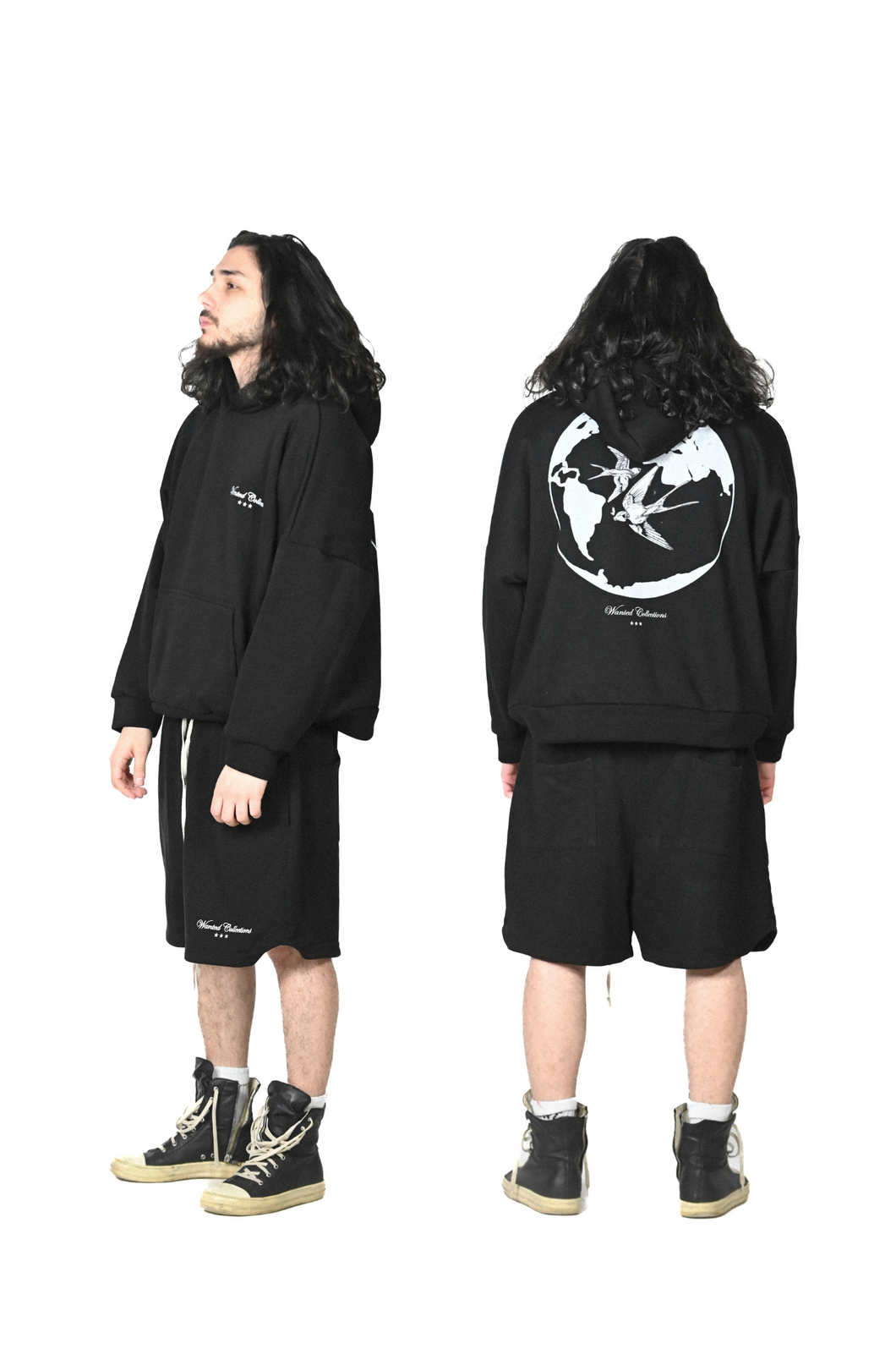 WORLDWIDE HOODIE - BLACK