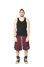 Load image into Gallery viewer, ESSENTIALS SHORTS - BURGUNDY
