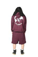 Load image into Gallery viewer, WORLDWIDE HOODIE - BURGUNDY
