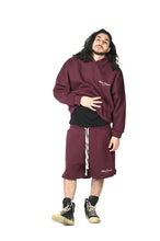 Load image into Gallery viewer, WORLDWIDE HOODIE - BURGUNDY
