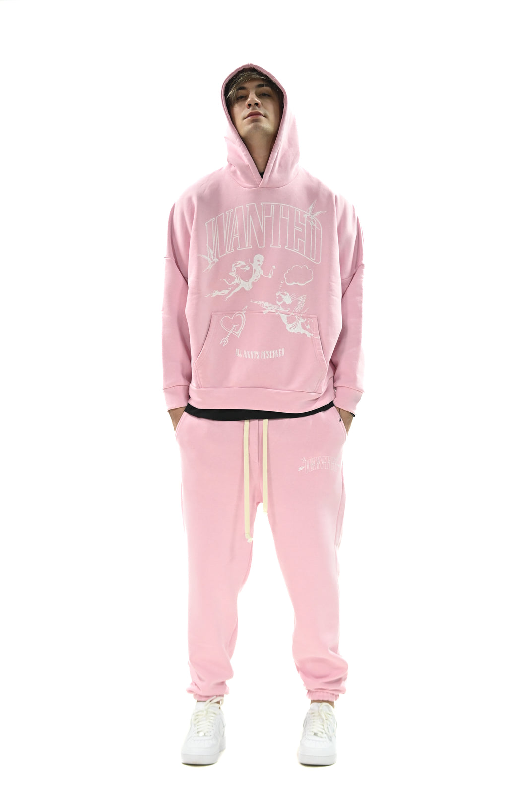 VALENTINE'S DAY SWEATPANTS - PINK