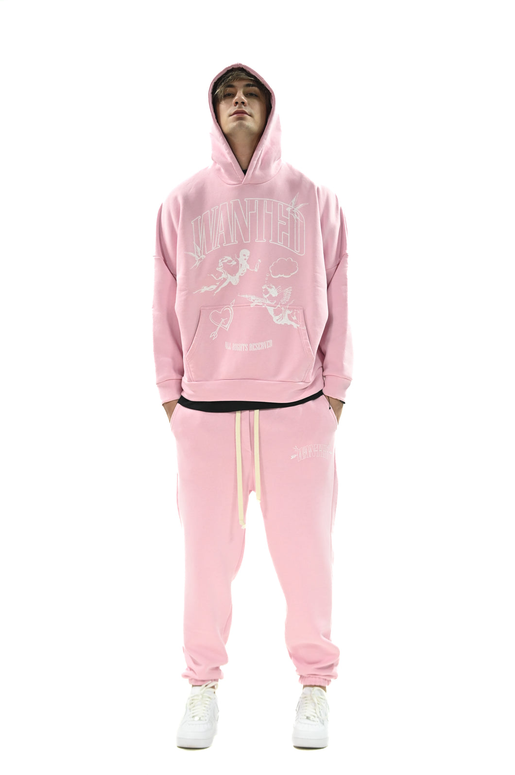 VALENTINE'S DAY HOODIE - PINK